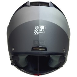 RO20056 Klapphelm mit integriertem Sonnenvisier in Titanium GRÖSSE S-XL