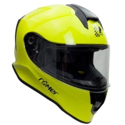 RO5019 Kinder Motorradhelm in Neongelb GRÖSSE S-L