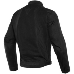 Dainese AIR CRONO 2 TEX Motorradjacke aus schwarzem perforiertem Stoff