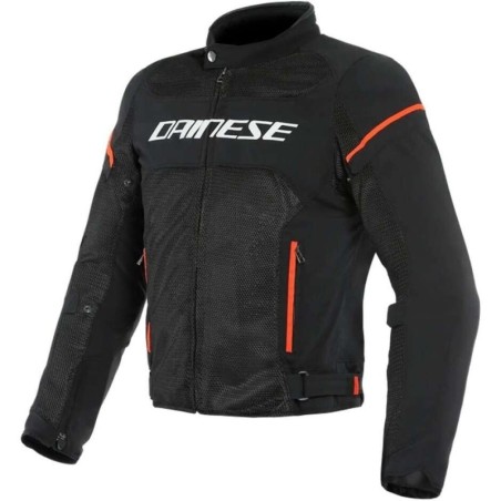 Motorradjacke In Dainese Air Frame D1 Tex Schwarz Weiß Rot Stoff