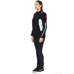 Dainese HYDRAFLUX 2 AIR LADY D-DRY Damen Motorradjacke Schwarz Schwarz Weiß