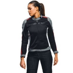 Dainese HYDRAFLUX 2 AIR LADY D-DRY Motorradjacke für Damen, Schwarz, Anthrazit, Lavarot