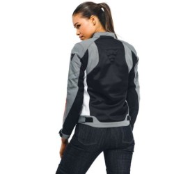 Dainese HYDRAFLUX 2 AIR LADY D-DRY Motorradjacke für Damen, Schwarz, Anthrazit, Lavarot