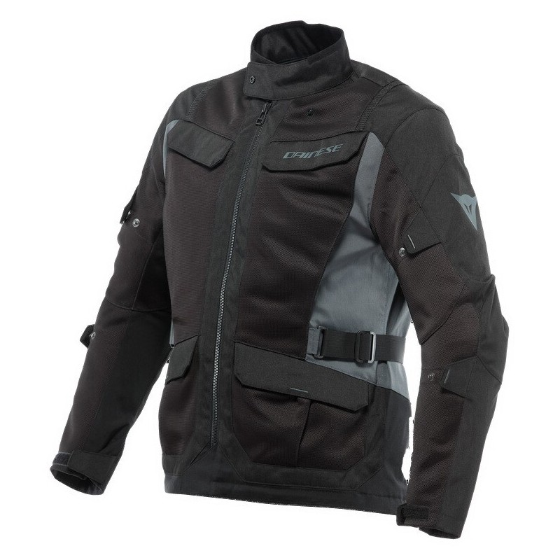 Dainese DESERT Sommer Motorradjacke Schwarz Schwarz Ebenholz