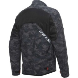 Dainese IGNITE AIR TEX Perforierte Motorradjacke Camo Grey Black FLUSE