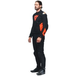 Dainese ENERGYCA AIR Sommer Sport Motorradjacke Schwarz Rot Fluo