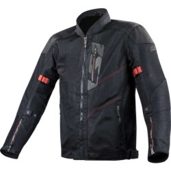 LS2 Summer Technical Motorradjacke Alba Man Black Certified