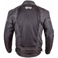 Gms SAMU Mesh Schwarz Sommer Motorradjacke