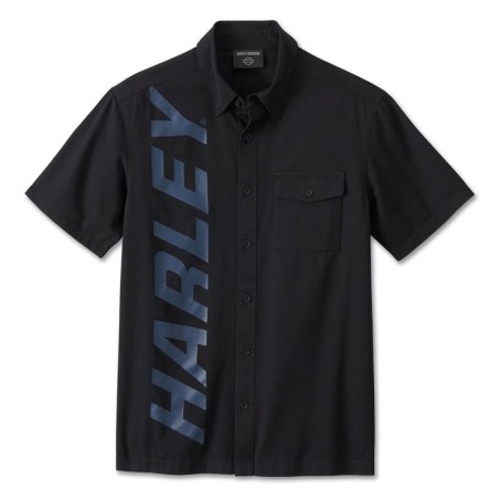 HD MÄNNER HIGHSIDE MECHANISCHE SHIRT SCHWARZE SCHÖNHEIT