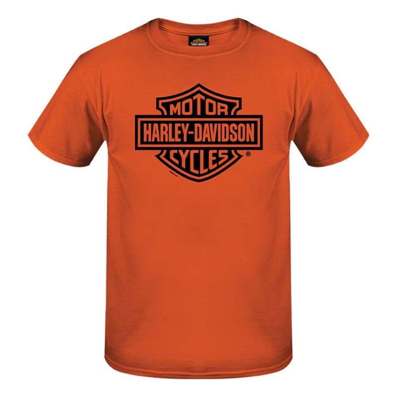 HD Männer BAR SHIELD DEALER TEE ORANGE