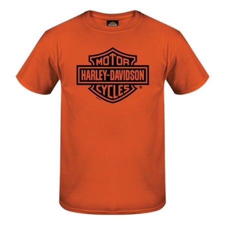 HD Männer BAR SHIELD DEALER TEE ORANGE