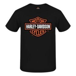 HD Männer BAR SHIELD DEALER TEE BLACK