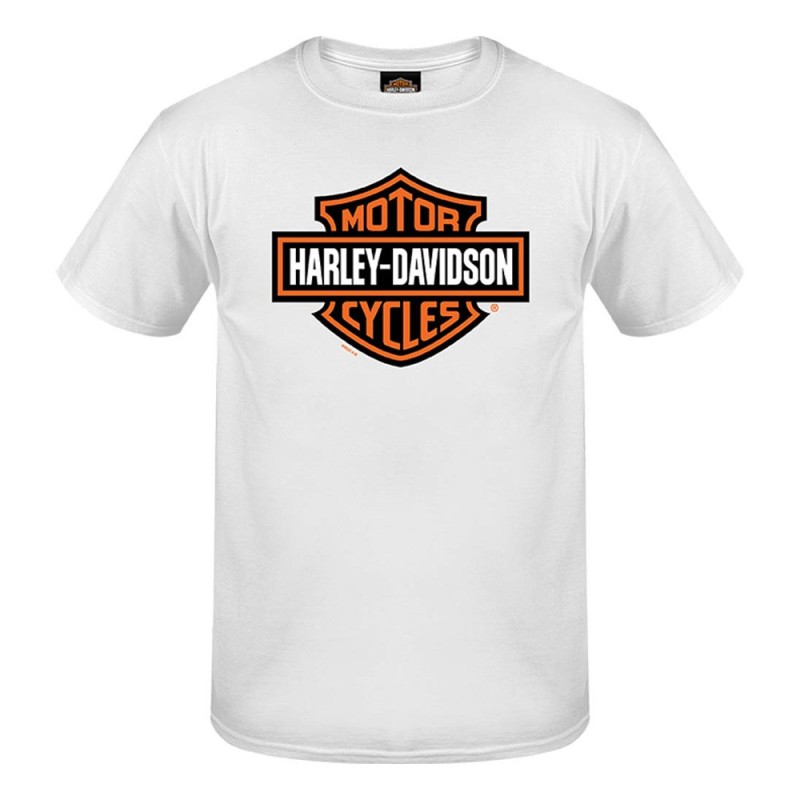 HD Männer BAR SHIELD DEALER TEE WEISS