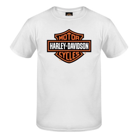 HD Männer BAR SHIELD DEALER TEE WEISS