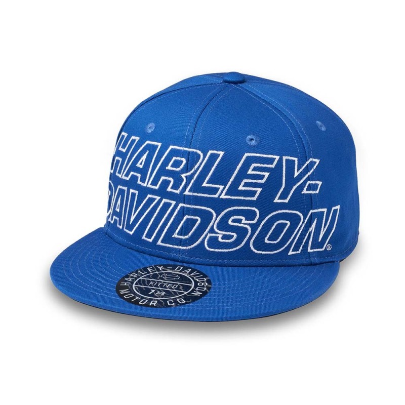 HD FITTED RACING CAP LAPIS BLAU