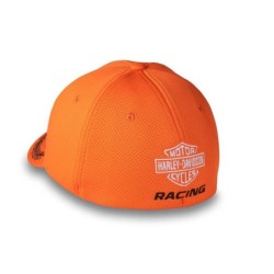 HD START IHRE MOTOREN STRETCH-FIT BASEBALL CAP ORANGE