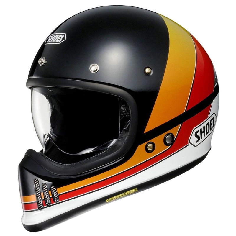 Shoei Ex Zero Equation TC-10 Schwarz Auf Lager XS-XL