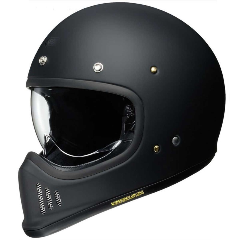 Shoei Ex Zero Matt Schwarz Auf Lager XS-XXL