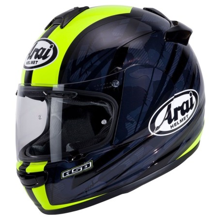 Arai Debut Blast Fluo Gelb Schwarz Auf Lager XS-XL