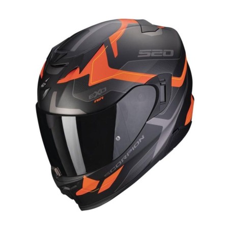 Scorpion EXO 520 Evo Air Elan Schwarz/Orange Auf Lager XS-XXL