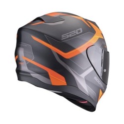 Scorpion EXO 520 Evo Air Elan Schwarz/Orange Auf Lager XS-XXL