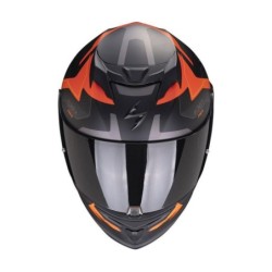 Scorpion EXO 520 Evo Air Elan Schwarz/Orange Auf Lager XS-XXL