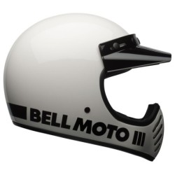 Bell Moto 3 Classic Weiß Auf Lager XS-XL