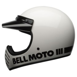 Bell Moto 3 Classic Weiß Auf Lager XS-XL