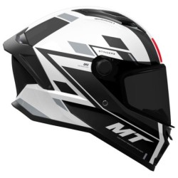 MT Stinger 2 Zivze Gloss White mit Schwarz Auf Lager XS-XL