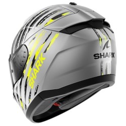 Shark Ridill 2 Assya Silber mit Anthrazit und Gelb Auf Lager XS-XXL