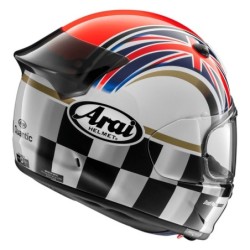 Arai Quantic Podium UK Flagge Weiß Auf Lager S-XL