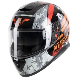 MT Thunder 3 SV Sniper Gloss Schwarz/Orange Auf Lager XS-L