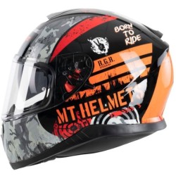 MT Thunder 3 SV Sniper Gloss Schwarz/Orange Auf Lager XS-L