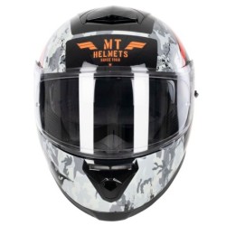 MT Thunder 3 SV Sniper Gloss Schwarz/Orange Auf Lager XS-L