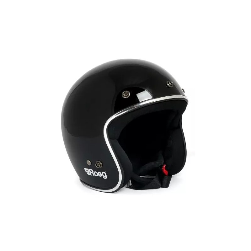 Roeg Jett Helm ECE Gloss Black 563695V