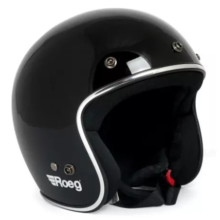 Roeg Jett Helm ECE Gloss Black 563695V