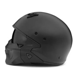 HD Gargoyle Helm X07 2-in-1 satin schwarz 98154-22EX