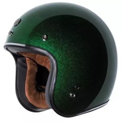 Torc T-50 3 4 Open Face Helm ECE Limecycle Grün Mega Flake 91-7936V