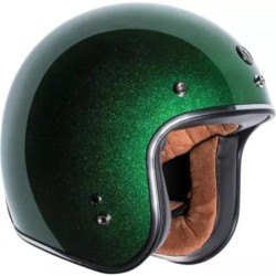 Torc T-50 3 4 Open Face Helm ECE Limecycle Grün Mega Flake 91-7936V