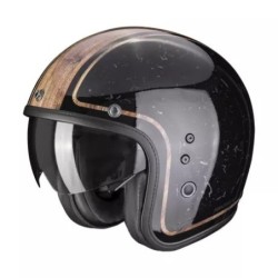 Scorpion Belfast Evo Helm Retrol schwarz/braun 78-372-145V