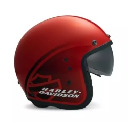 HD Jethelm Metropolitan X14 Gloss Redline Rot