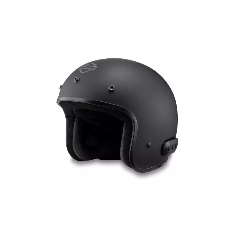 HD Helm N04 Fury 3/4 ECE matt schwarz 98009-23EX