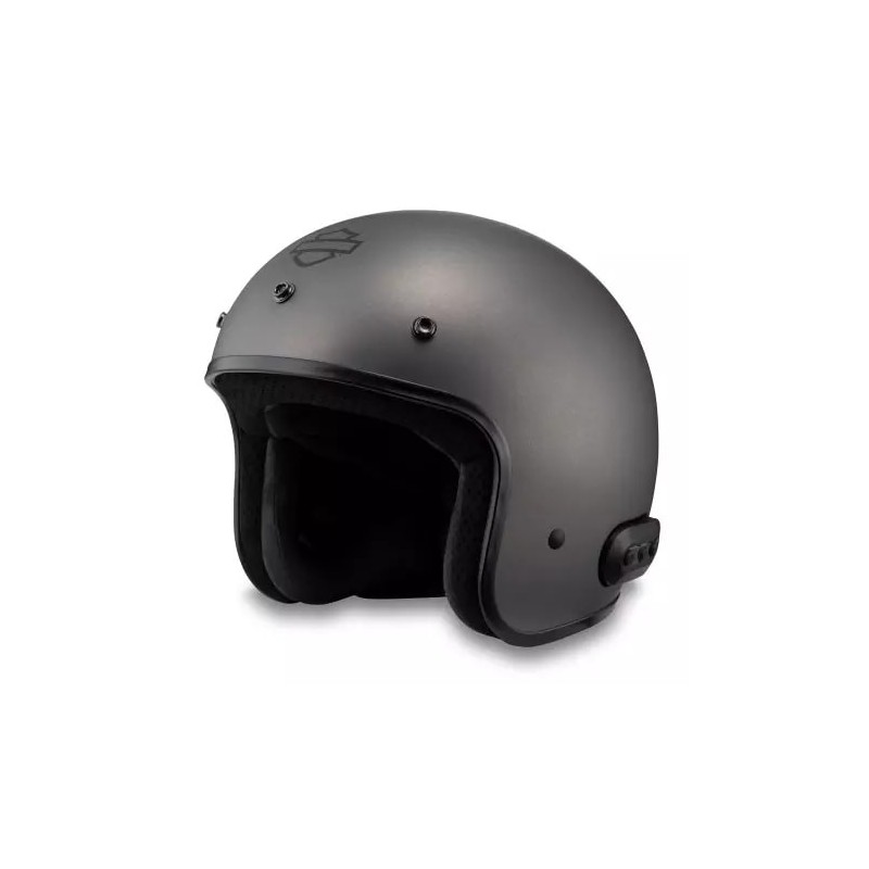 HD Helm N04 Fury 3/4 ECE matt silber grau 98010-23EX