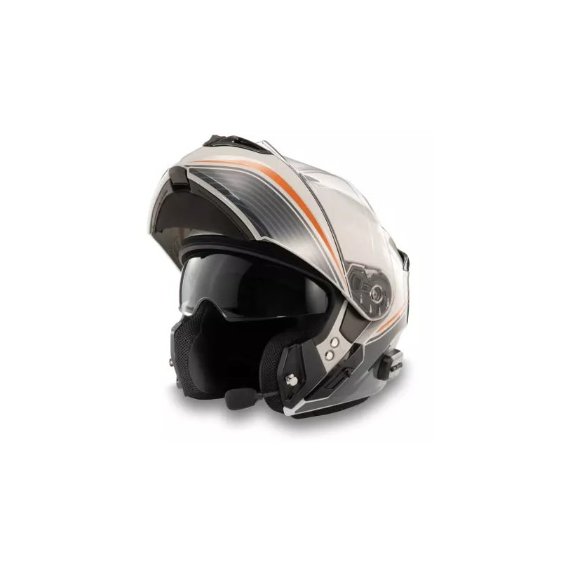 HD Modular Helm N03 Outrush-R Bluetooth dunkel platin 98162-24EX