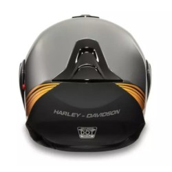 HD Modular Helm Evo X17 Sun Shield grau/orange 98116-24VX