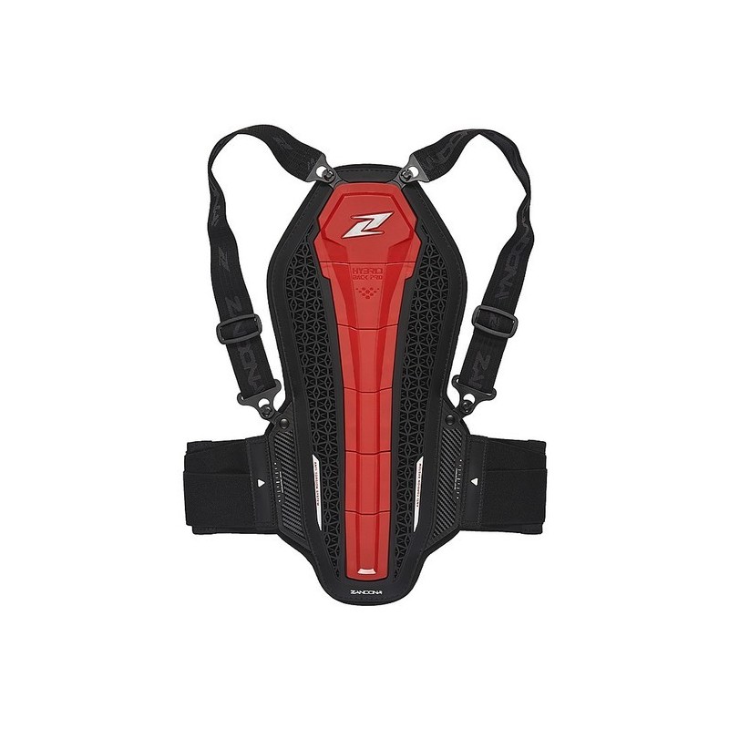 Rückenprotektor Zandonà HYBRID BACK PRO X6 Rot Stufe 2