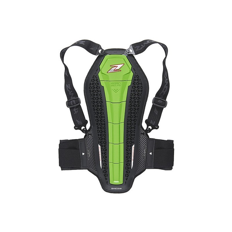 Zandonà HYBRID BACK PRO X6 Grüner Rückenschutz der Stufe 2