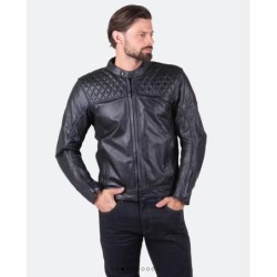 Course Boomer Motorradjacke Schwarz