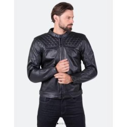 Course Boomer Motorradjacke Schwarz