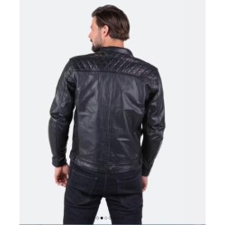 Course Boomer Motorradjacke Schwarz